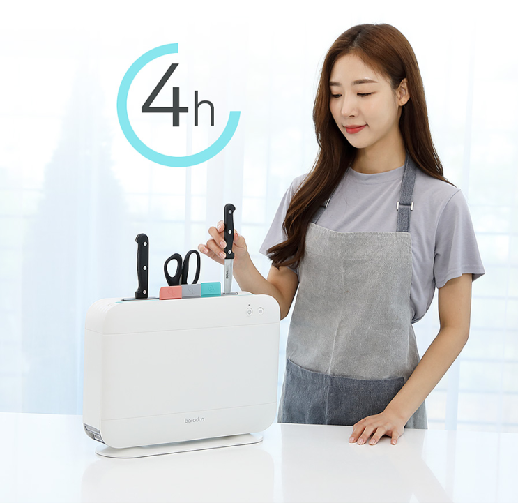  집밥이 땡기는 날에, 칼 도마 살균기 상세페이지 만들기