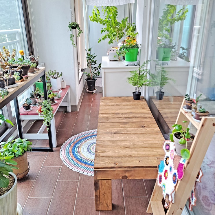  베란다 평상 DIY 비용 저렴하게 제작해요