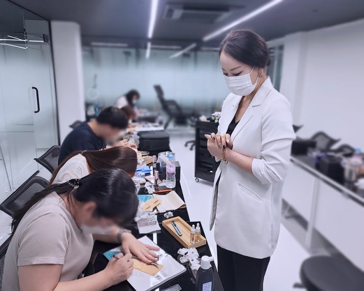  아이라인 반영구교육 머신 사용 주의사항