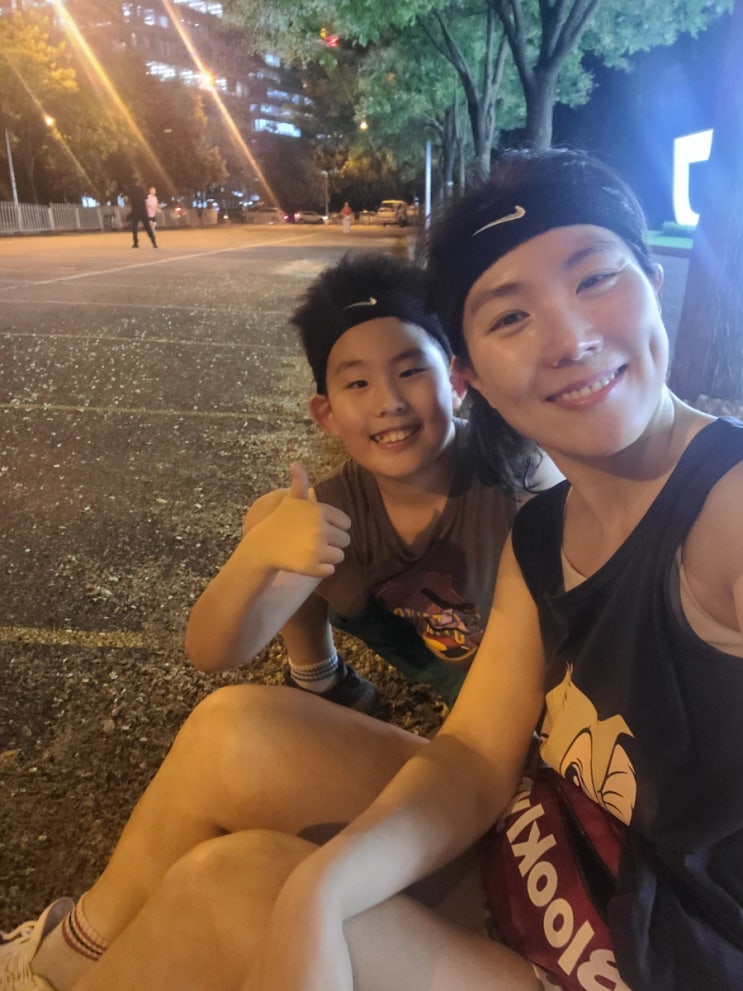  살 좀 빼자:밤 running