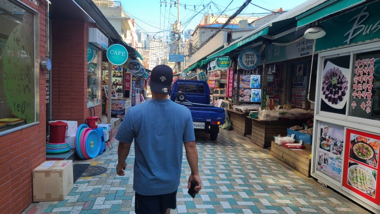 부산 해운대 전통시장 먹거리