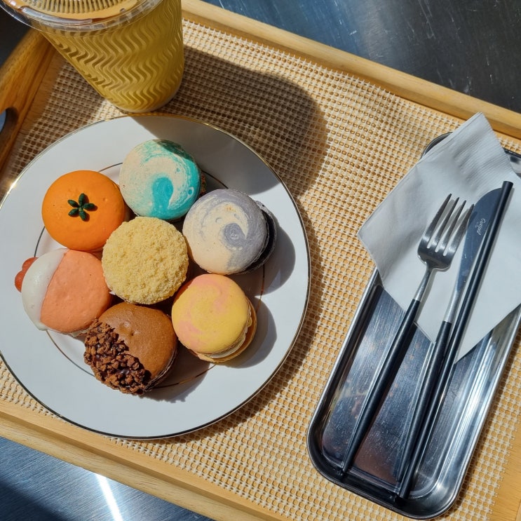 광주 상무지구 마카롱 디저트 카페 아싸롱 상무점