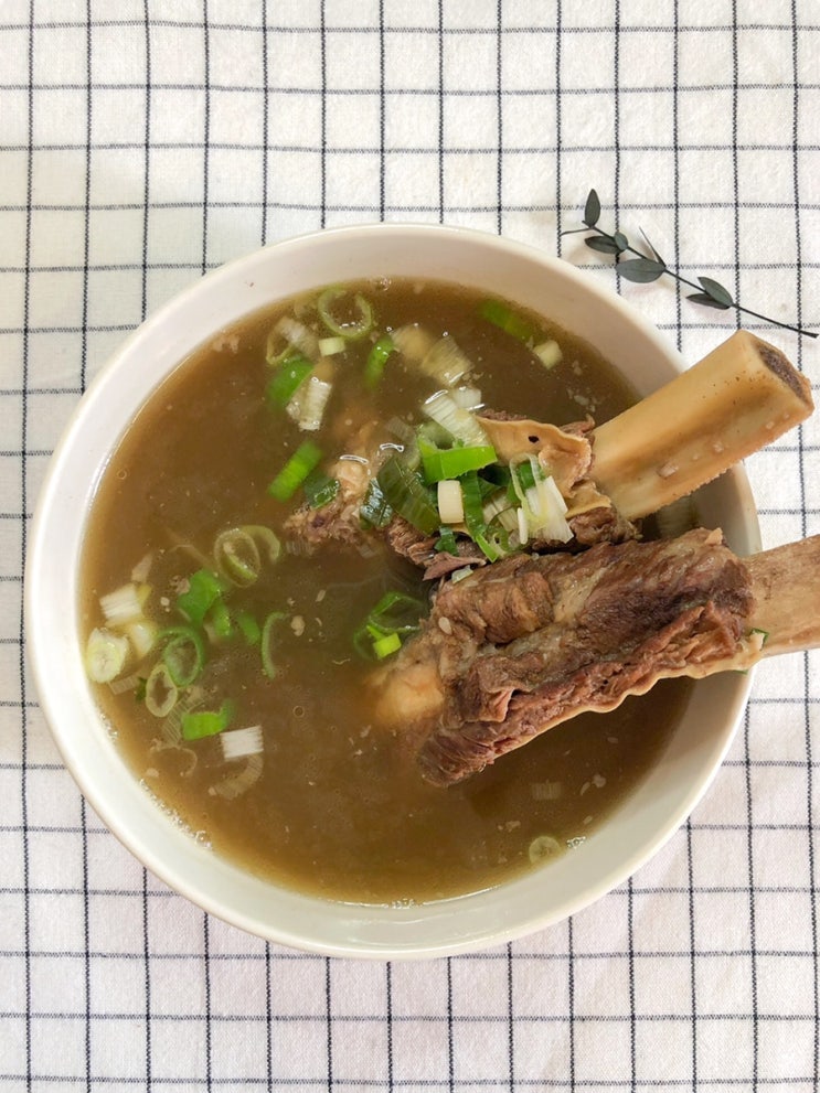 황칠갈비탕 땅끝밀키버 갈비탕 밀키트