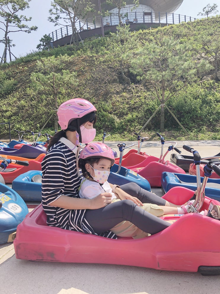  강화도루지 아이와가볼만한곳 -  루지와 곤돌라 타러 강화씨사이드리조트