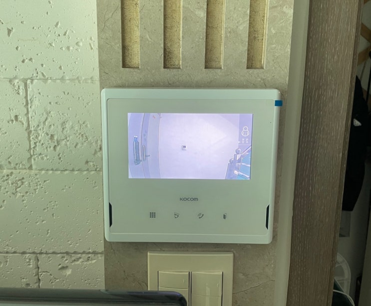  안산 상록구 일동 용현쉐르빌 다세대빌라 코콤 비디오폰 K5B VP-S701 교체 후기