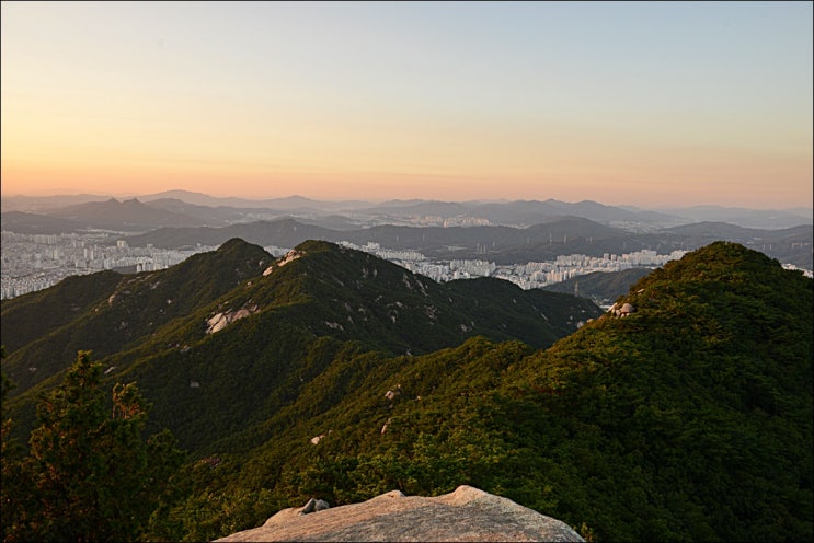  수락산 일몰산행