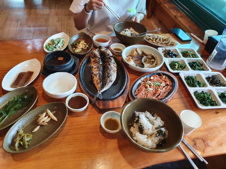  포천 효담곤드레산채밥상 한식은 못참어!