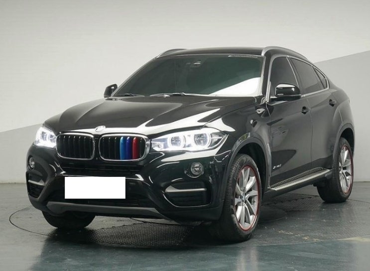  bmw x6 중고 거대한 외관