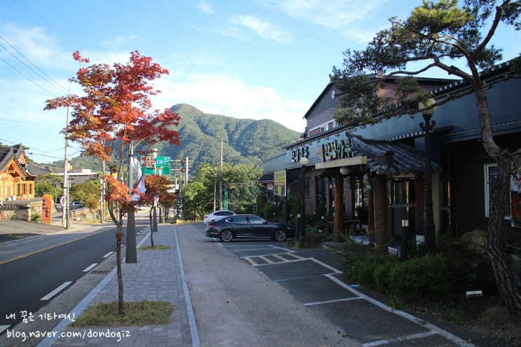 대구 팔공산 밥집 산성마루 - 단체석이 완비된 오리맛집