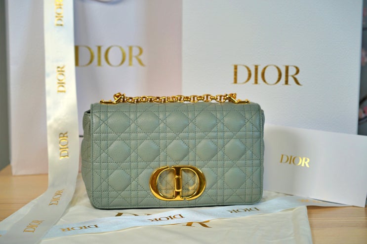 디올 카로백 미디움 그레이 (Dior Caro Medium), 잠실 백화점 상품권 구매후기, 여자 디올 가방 가격 구매팁, 롯데 웨딩멤버스