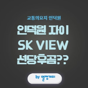  인덕원아파트 자이 SKVIEW 완벽분석 : 교통의요지 GTX-C 월판선 호재