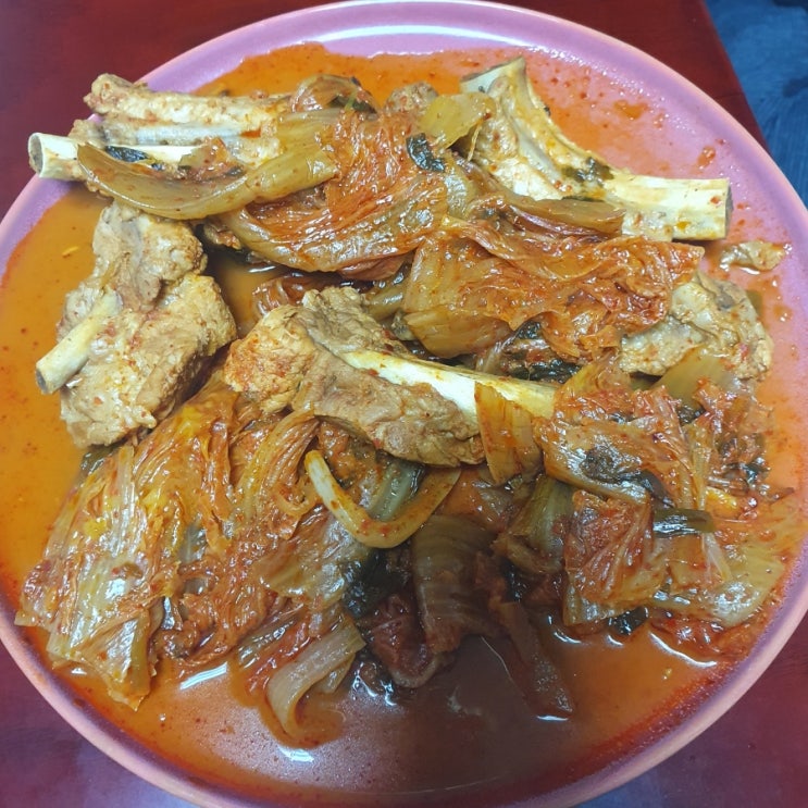  청주 정육점 산남동 정육점 '일품청정한우' 소고기 돼지고기 사서 등갈비김치찜 요리하기