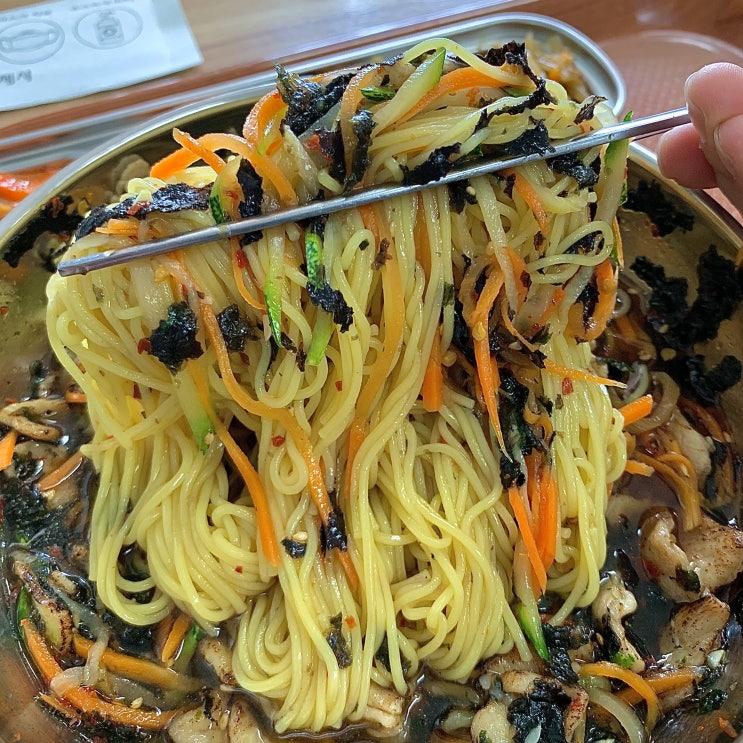 거제 고현 국수 맛집 홍여사네밥상, 오랜만에 고현 시청 앞 홍여사국수 먹어봤어요
