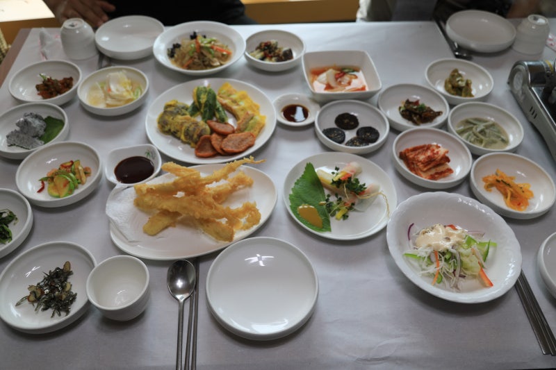 금산 인삼축제 시장 정보와 금산 인삼 한정식 한상차림