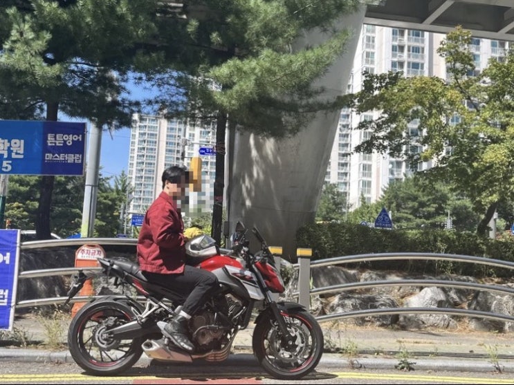   바이크를 타는 베짱이️(혼다 CB650F)