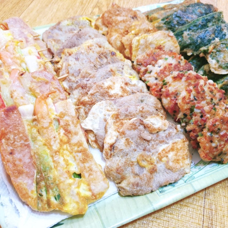 명절메뉴..육전