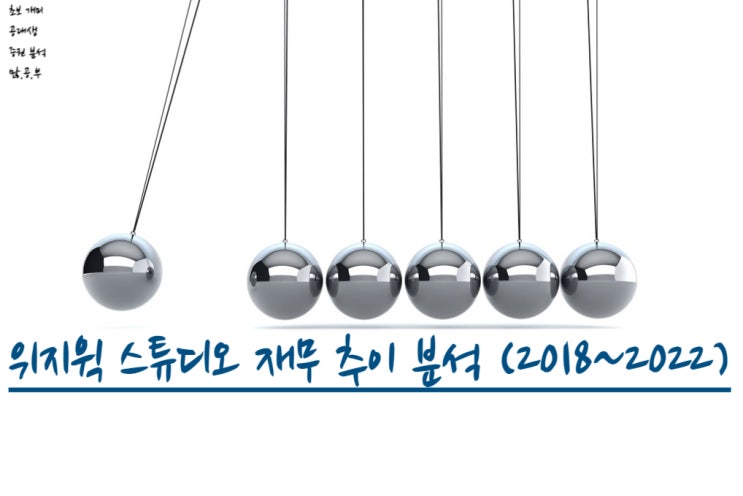 위지윅스튜디오(299900) 재무추이 분석