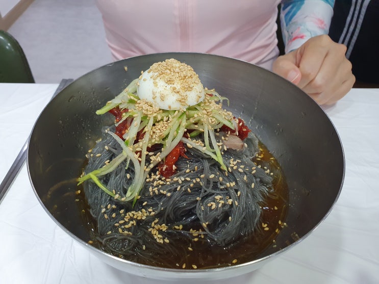  고성 아야진 오미냉면 40년전통의 맛있는 냉면집!