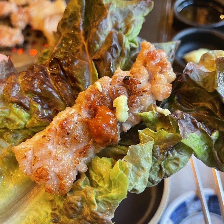  [뚝섬 맛집] 꽃삼겹이 맛있는 성수 맛집 '홍화돈'