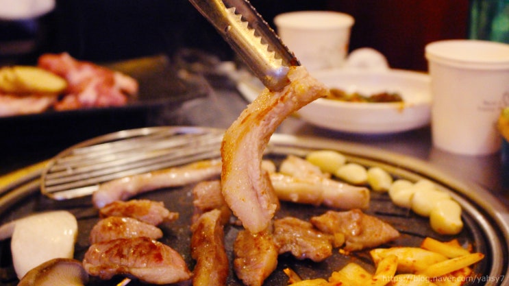  재송동뒷고기 꼬들했던 재송동맛집 용이네뒷고기