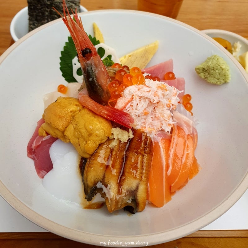 압구정맛집 고급오복수산 카이센동 내돈내산 후기/3만원대추천 : 네이버 블로그