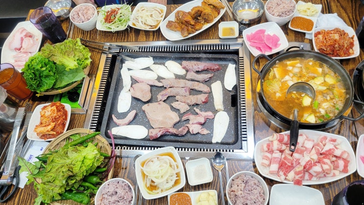  내돈내산) 22. 9. 9. 군포식당 고기부페 군포당동맛집 한쌈 당동점 다녀왔어요