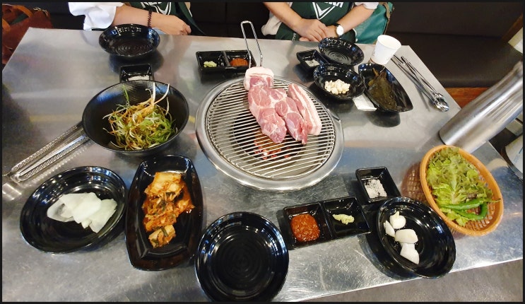 영종도 하늘도시 흑돼지 고기집 돈사돈 후기 영종도 하늘도시 흑돼지 고기집 돈사돈 후기