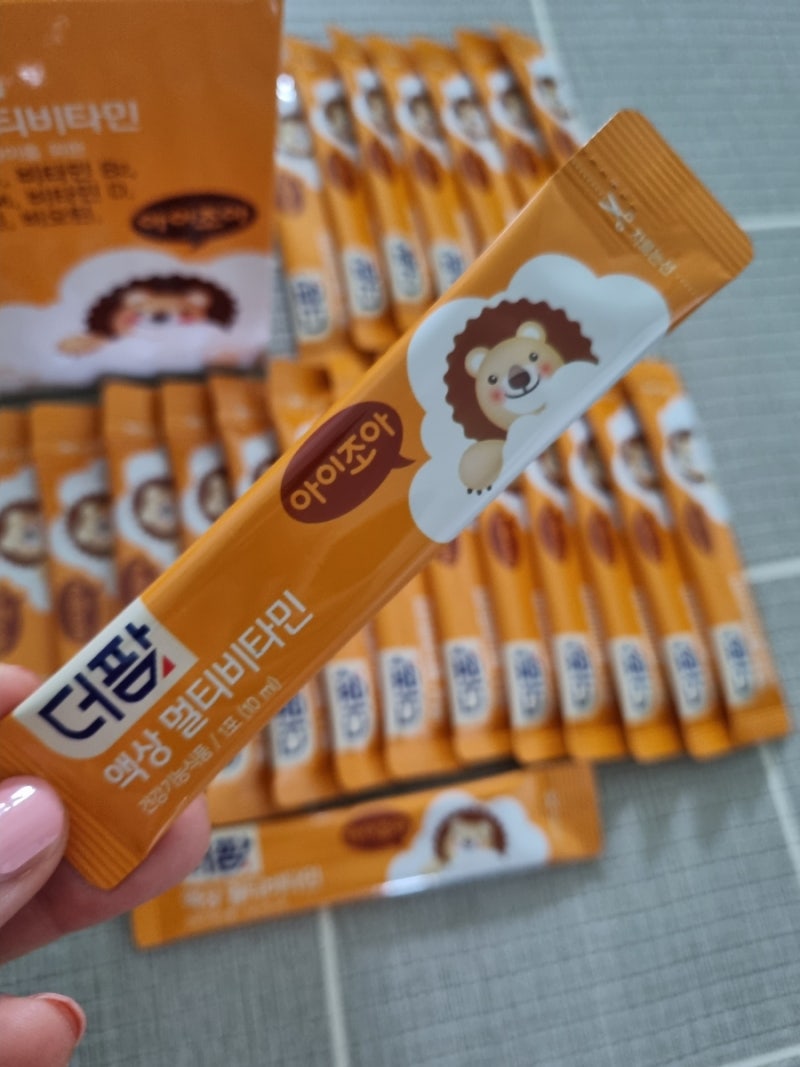 아이들 키즈 영양제 더팜 액상 멀티비타민