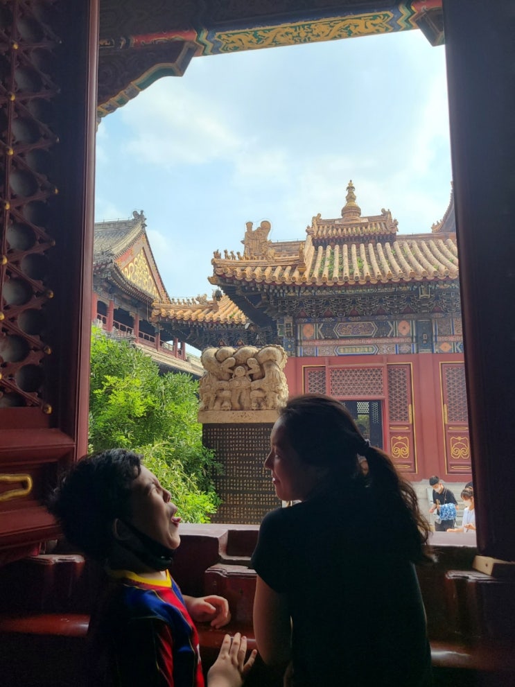 라마사원=옹화궁(雍和宫) 구경 그리고 근처 맛집 진딩쉬엔(金鼎軒）까지...