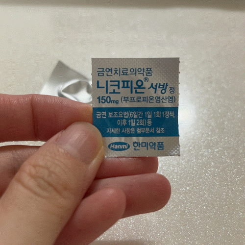  금연 보조제 니코피온 부작용 & 아이코스 히츠 후레쉬필터에 관한 짧은 의견