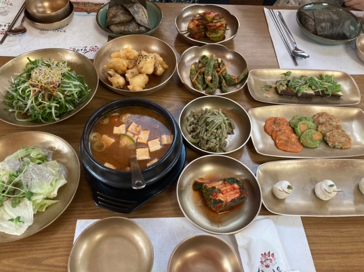  [부여 맛집] 솔내음 레스토랑, 백련정식, 반찬 리필 최고