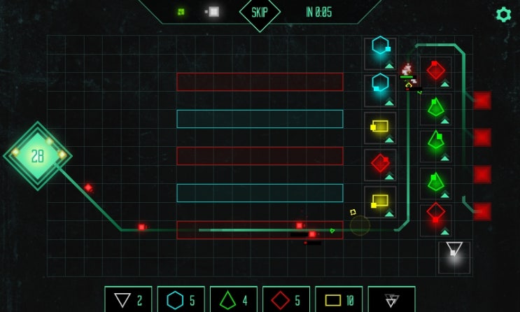  안드로이드 스마트폰용 평점좋은 디펜스게임 무료정보(Data Defense)