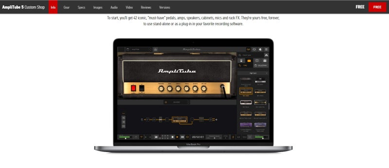 추천 무료 플러그인 AmpliTube 5 (Guitar Rig 대체용) : 네이버 블로그