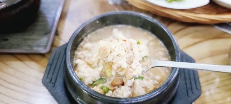  신호동맛집 배우 조진웅님이 선택한 청국장 박가네 순두부