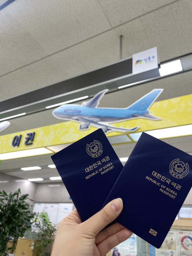 [정보] 여권 재발급 정리(차세대전자여권/오프라인/성동구청)
