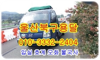 울산북구용달 호계 모화 외동 입실 용달 출발합니다.