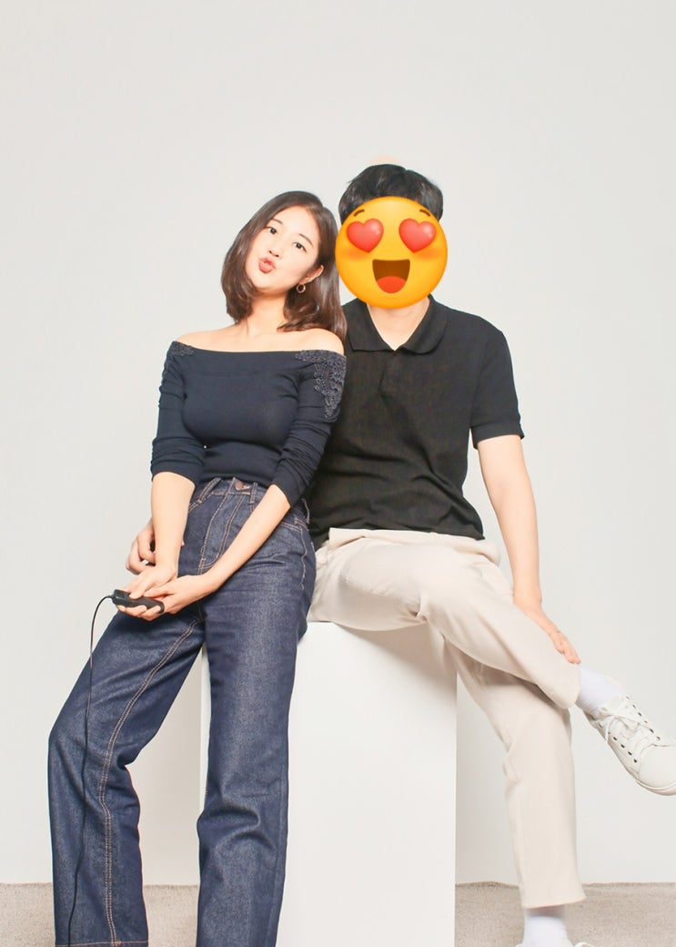  일산 셀프스튜디오 [요즘스튜디오] 에서 커플사진 찍었어요!
