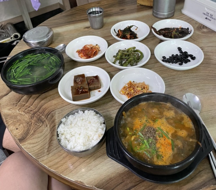  임실 강진면 다슬기탕 추어탕 밥집 : 가나안식당