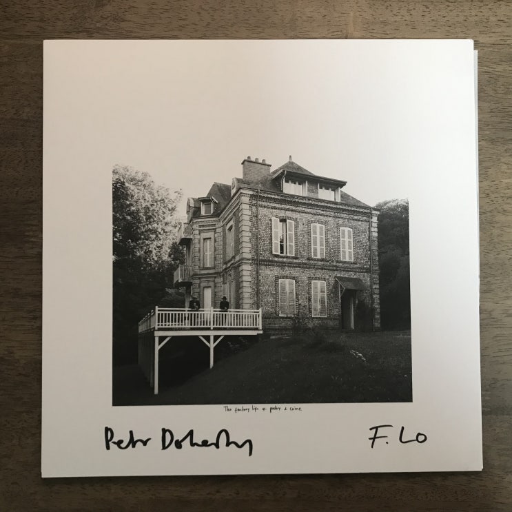  [LP, 엘피] Peter Doherty(피트 도허티) & Frédéric Lo – The Fantasy Life Of Poetry & Crime (화이트 바이닐, 싸인 프린트)