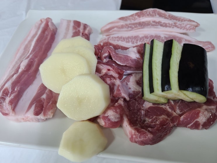  [함양 맛집, 마천면 맛집] 강쇠네 흑돼지/식육식당 & 달맞이꽃