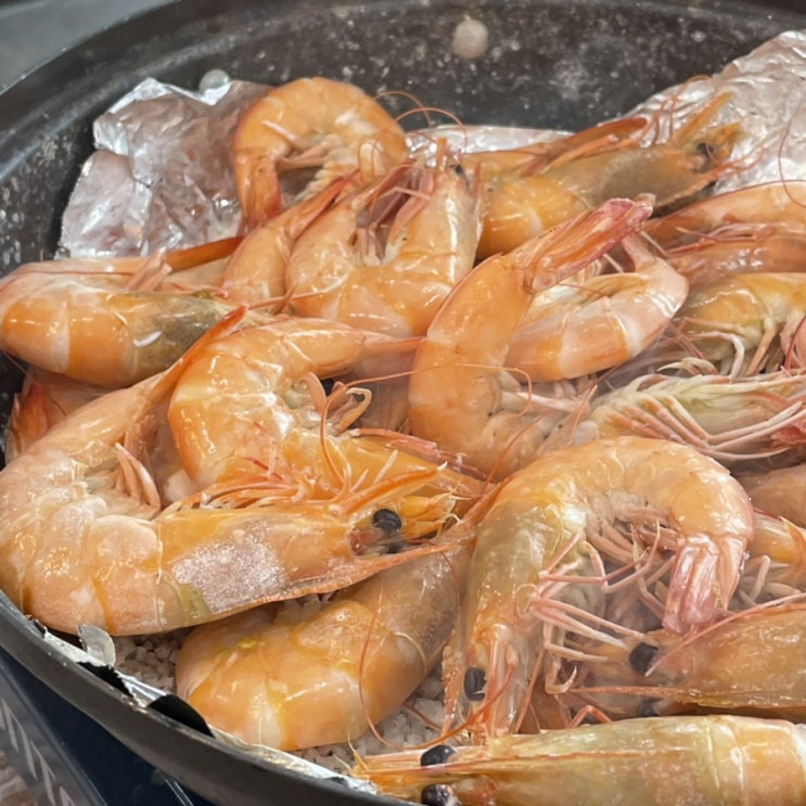  강화도 새우구이 찐맛집 대하양식장 장곶횟집