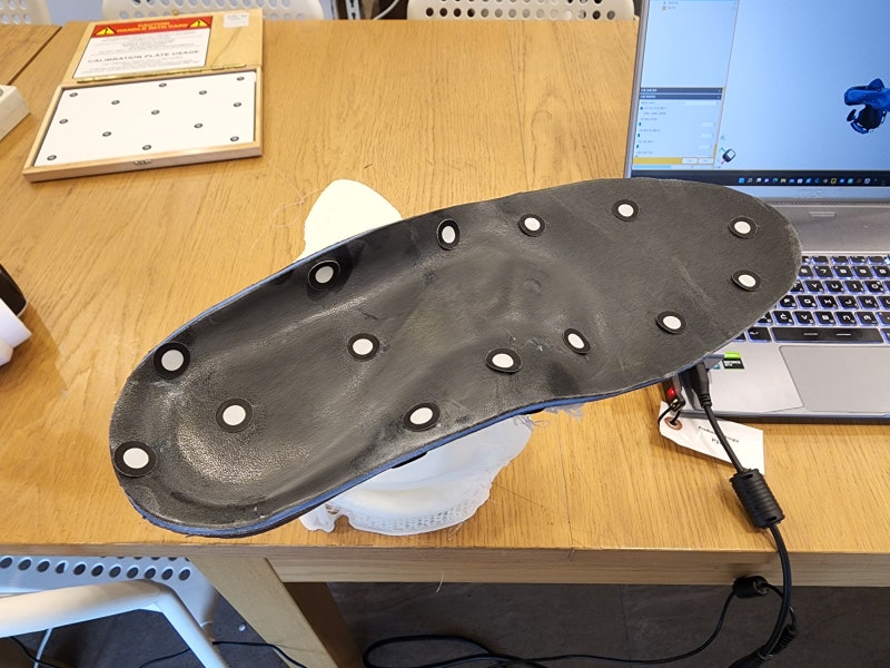 3d 스캐너를 활용하여 신발깔창 복제, 3d 프린터로 출력해보니