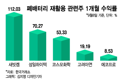 한달새 112% 폭등한 이 주식…"대기업들 눈독" 이유있는 질주 한달새 112% 폭등한 이 주식…"대기업들 눈독" 이유있는 질주