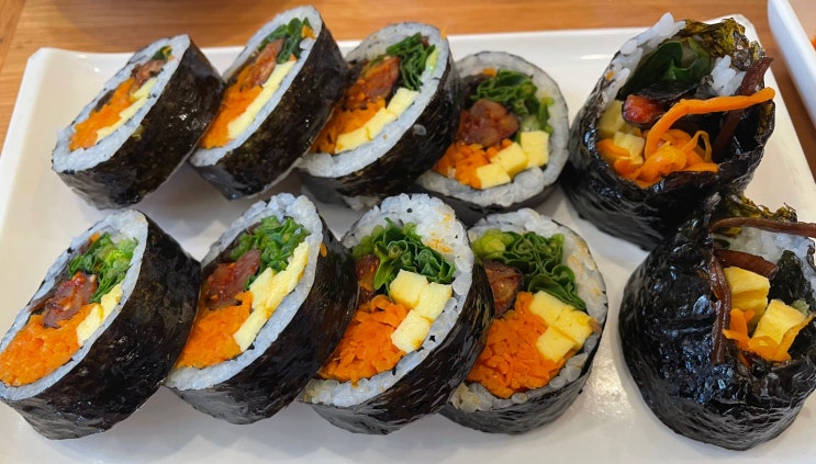 삼성동 분식 김밥 맛집 바르다김선생 강남구청점!!! #내돈내산