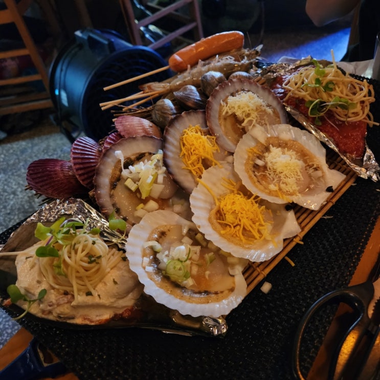  어린이대공원역 맛집 조개구이 다구워주는 뱃놈