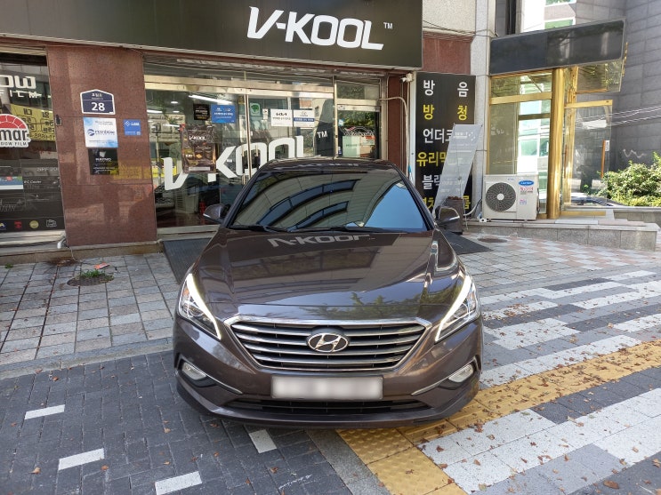  수원 썬팅 레인보우 재시공은 카앤서비스