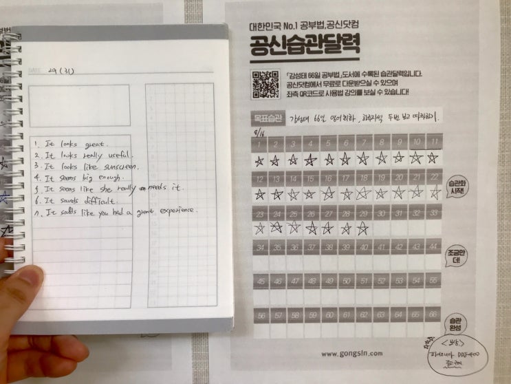 영어습관들이기 29일차