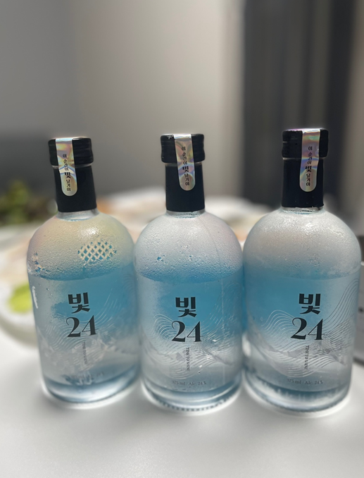 주류리뷰_원소주를 겨냥한 CU '빛24' 소주 시음기