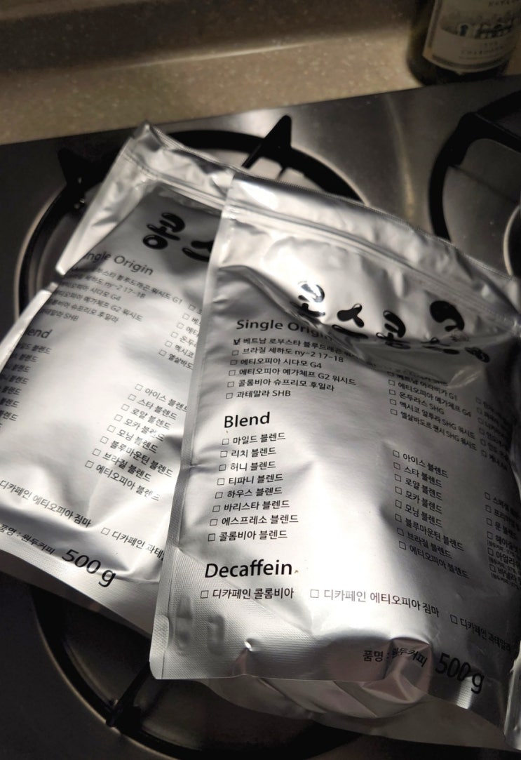 <b>원두</b> 1kg 주문, <b>베트남</b> <b>로부스타</b> 블루드래곤 <b>워시드</b> G1