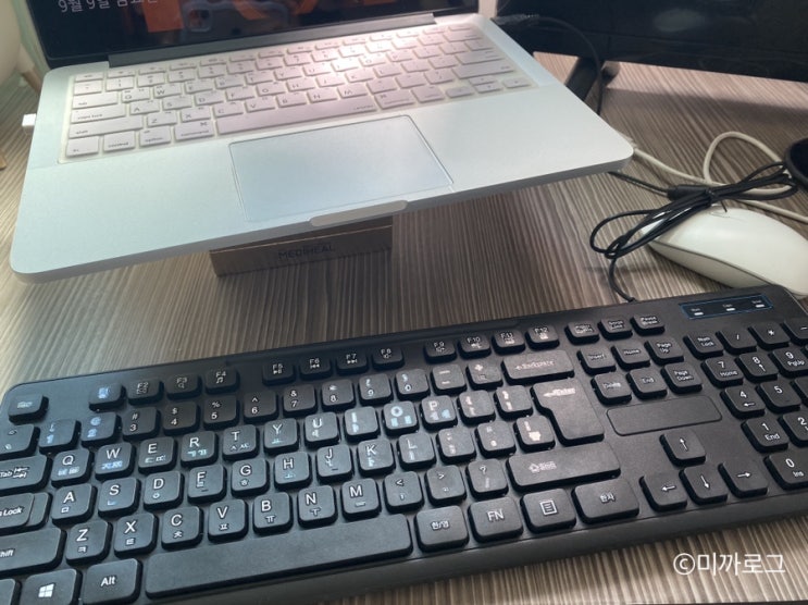  다이소 유선키보드 가격 USB 방식 키보드 사용해본 후기!